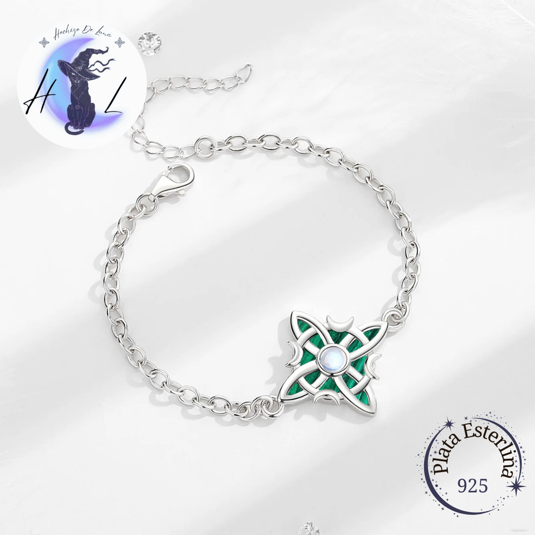 Pulseras De Plata925, Diseño Nudo De Brujas, Tres Modelos.