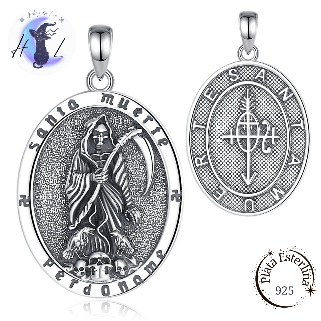 Colgante De Plata, Santa Muerte.
