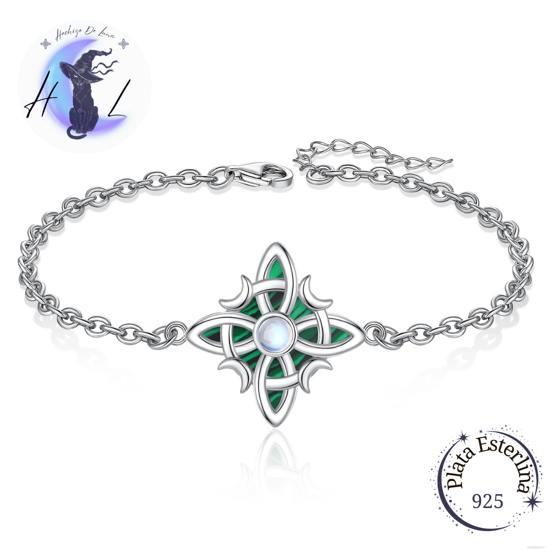 Pulseras De Plata925, Diseño Nudo De Brujas, Tres Modelos.