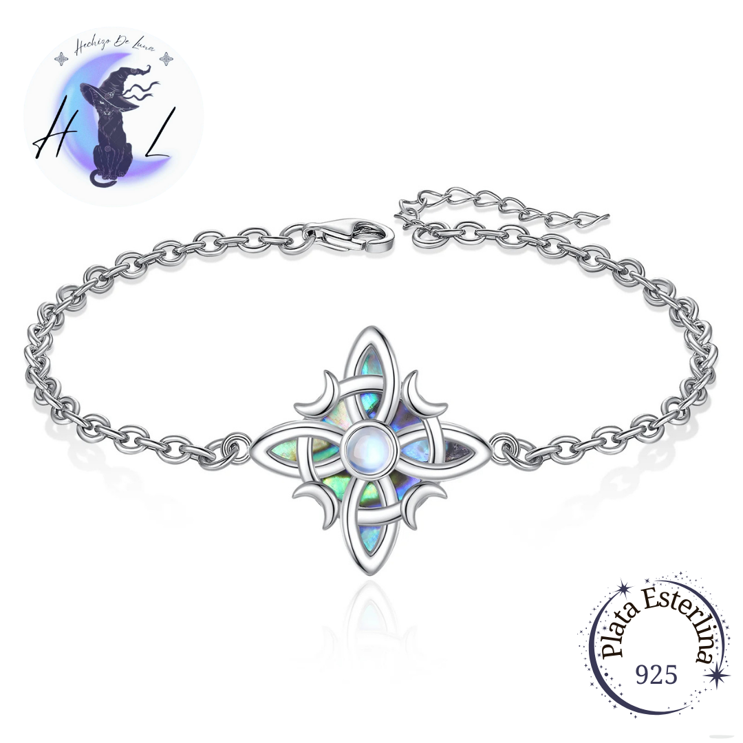 Pulseras De Plata925, Diseño Nudo De Brujas, Tres Modelos.