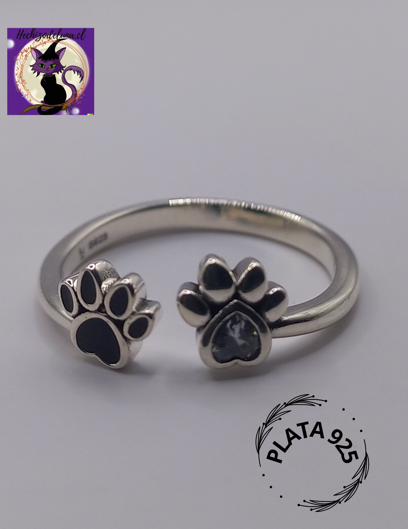 Anillo patita best sale de perro