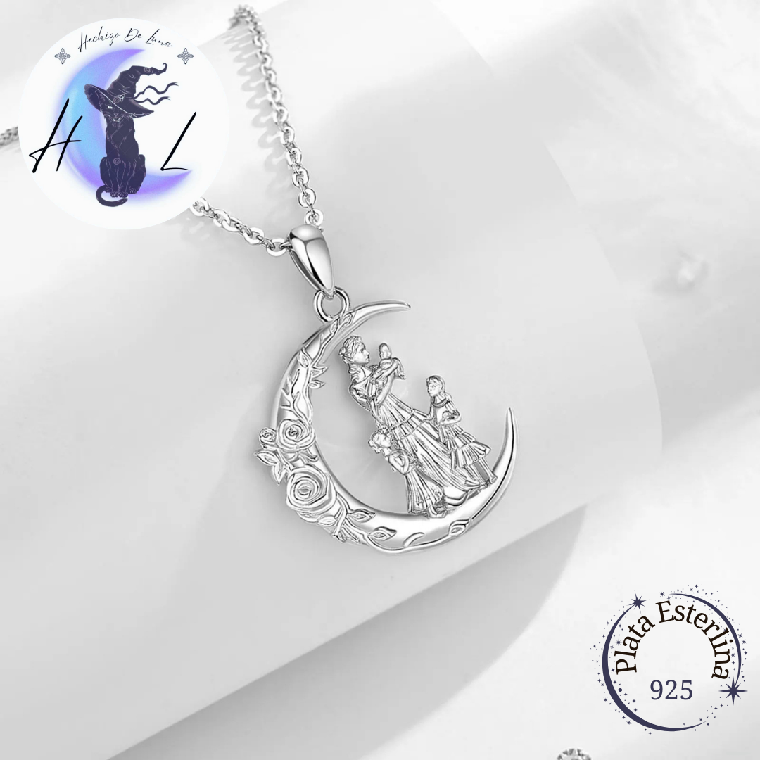 Colgante De Plata, Diseño Madre E Hijos.