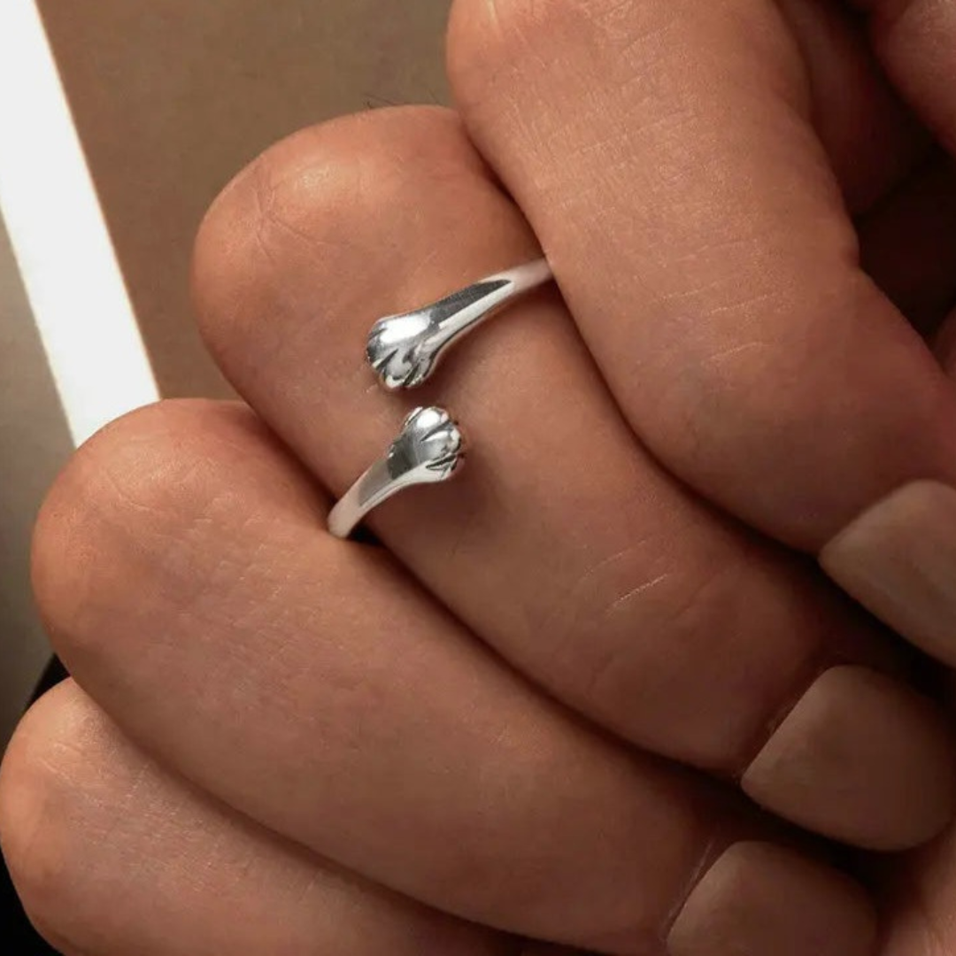 Anillos Ajustables, Distintos Modelos De Gato, Plata 925.