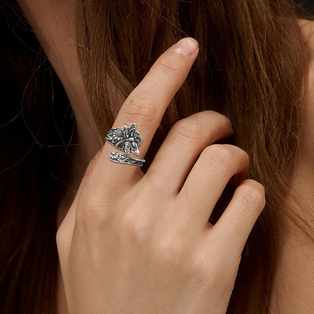 Anillos De Plata Ajustable, Estilo Victoriano, Variados Diseños.