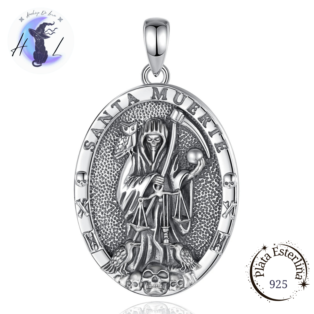 Colgante De Plata, Santa Muerte.