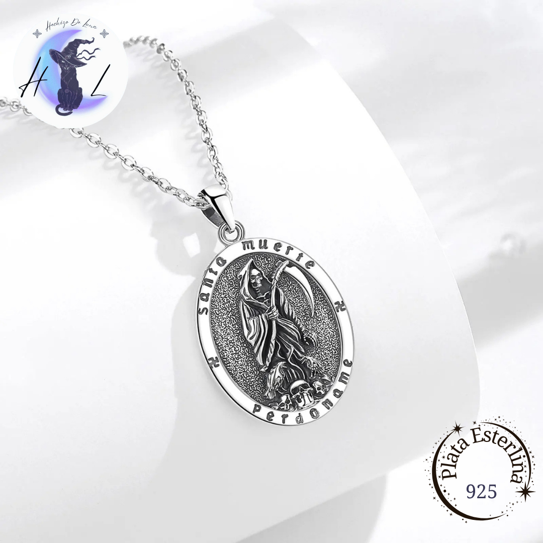 Colgante De Plata, Santa Muerte.