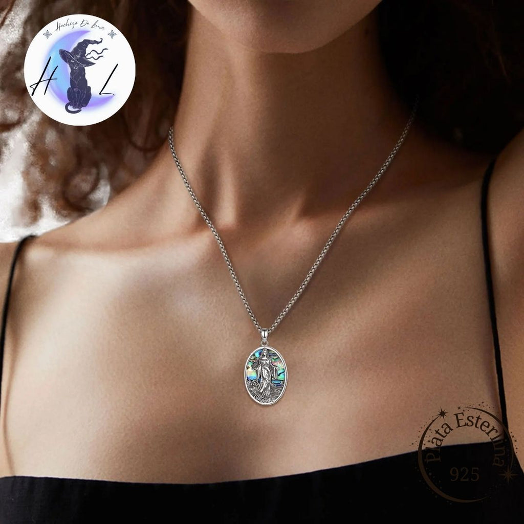 Colgante De Plata, Diosa Del Mar Yemayá.