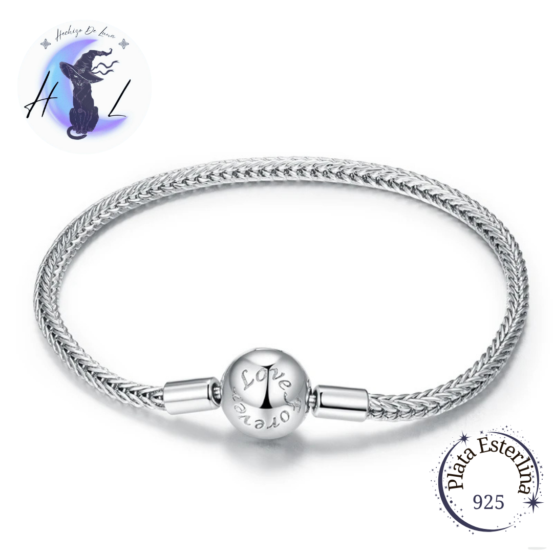 Pulsera De Plata, Varios Diseños. Para Charms.