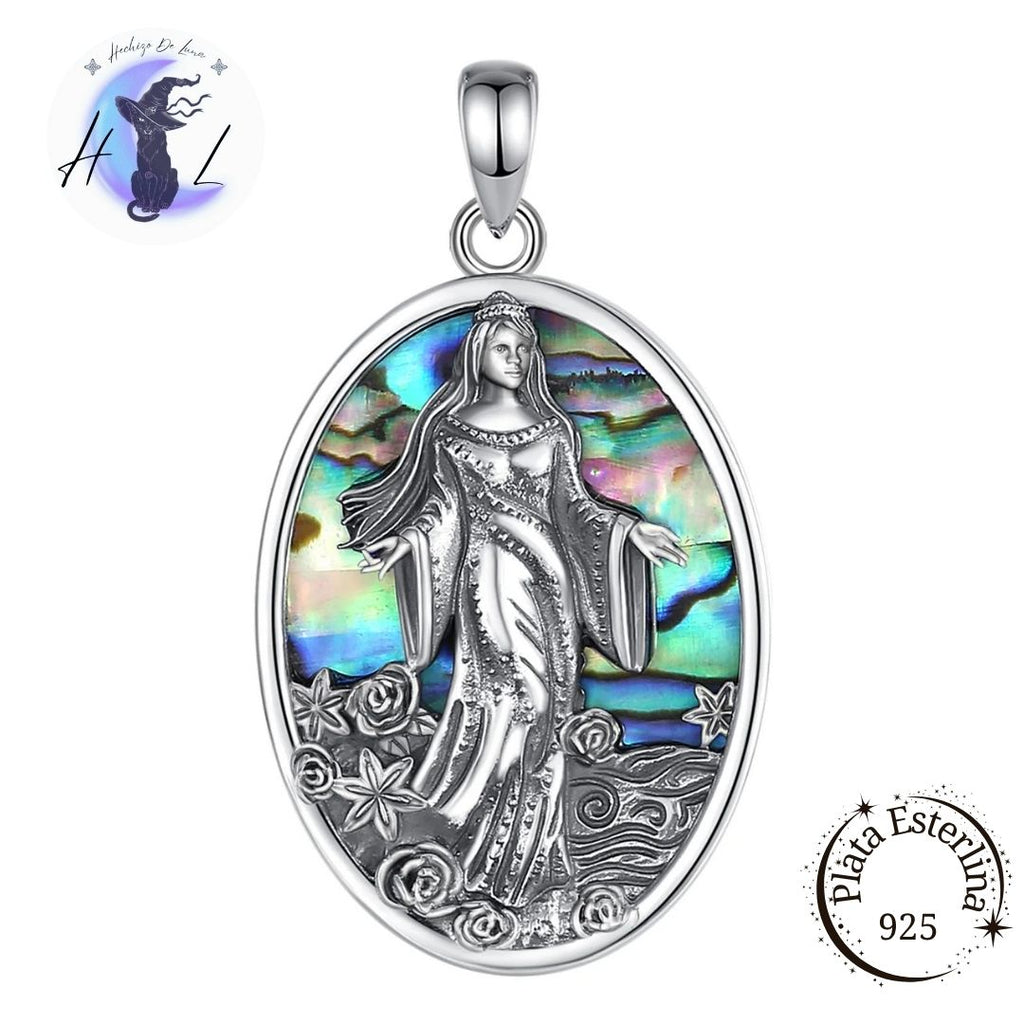 Colgante De Plata, Diosa Del Mar Yemayá.