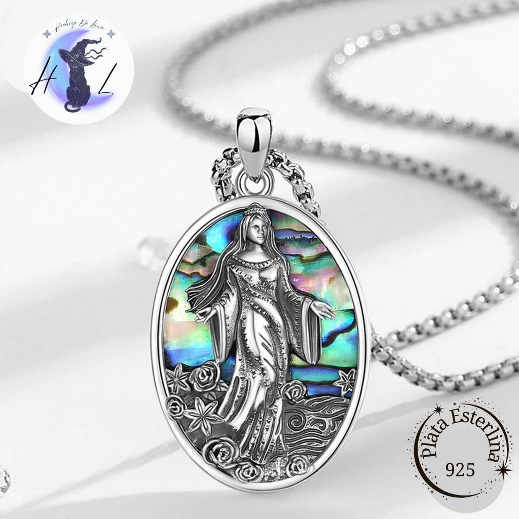 Colgante De Plata, Diosa Del Mar Yemayá.