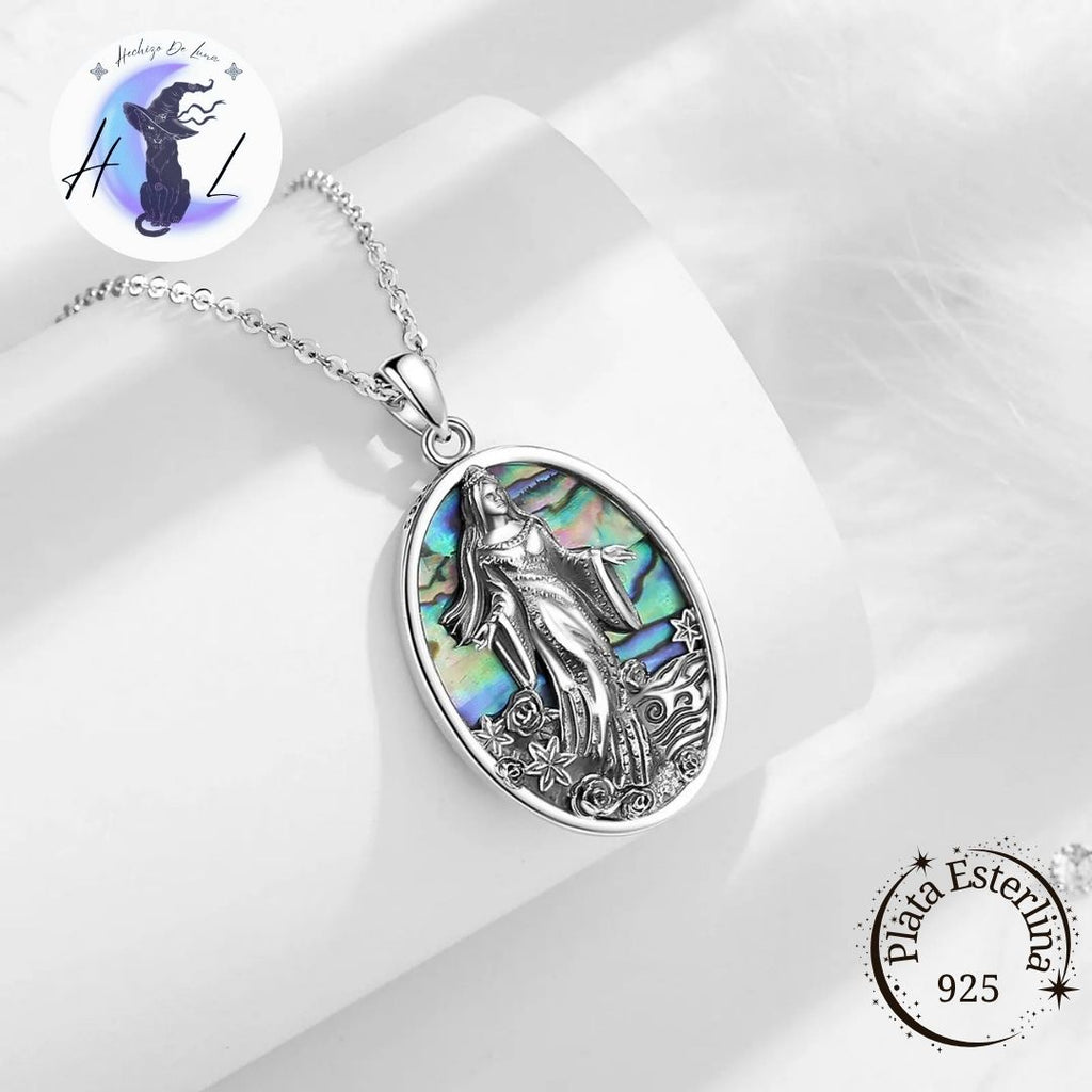 Colgante De Plata, Diosa Del Mar Yemayá.