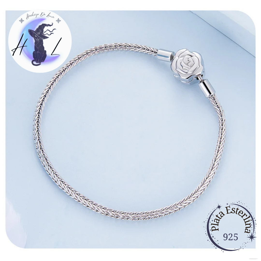 Pulsera De Plata, Varios Diseños. Para Charms.