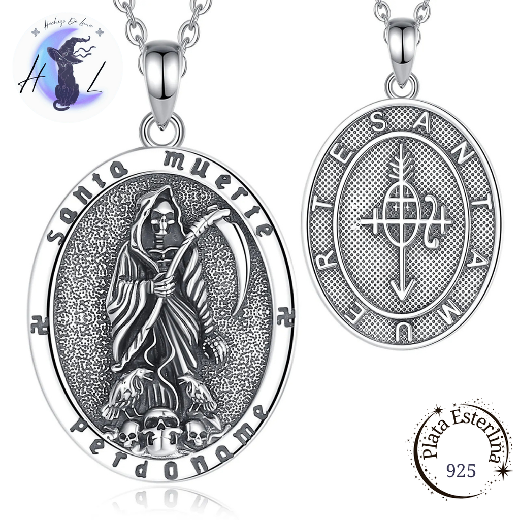 Colgante De Plata, Santa Muerte.