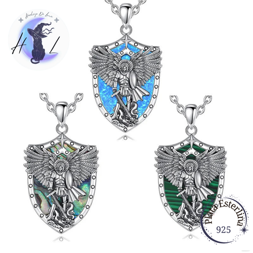 Arcángel San Miguel | Colgante de Plata 925