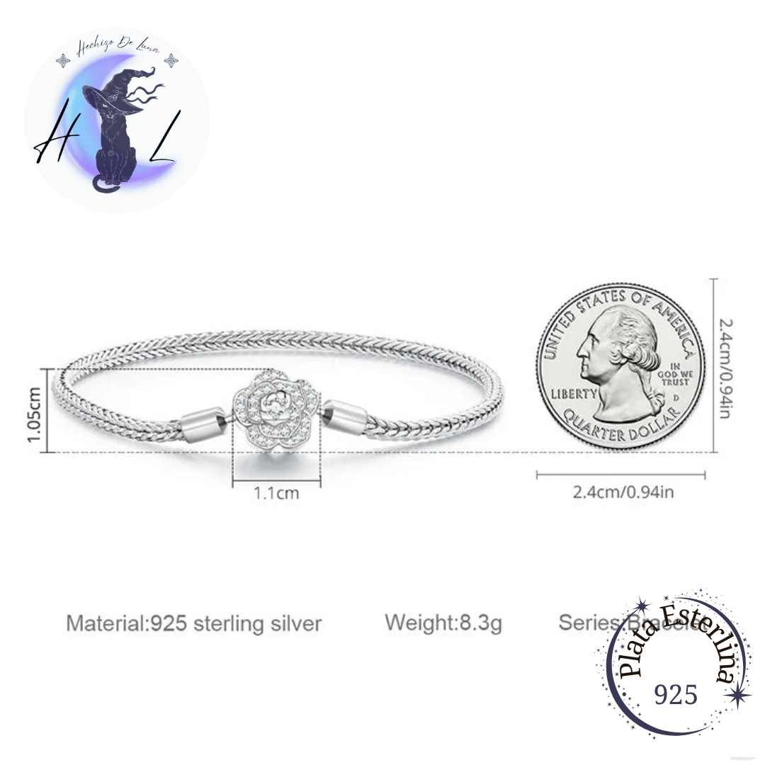 Pulsera De Plata, Varios Diseños. Para Charms.