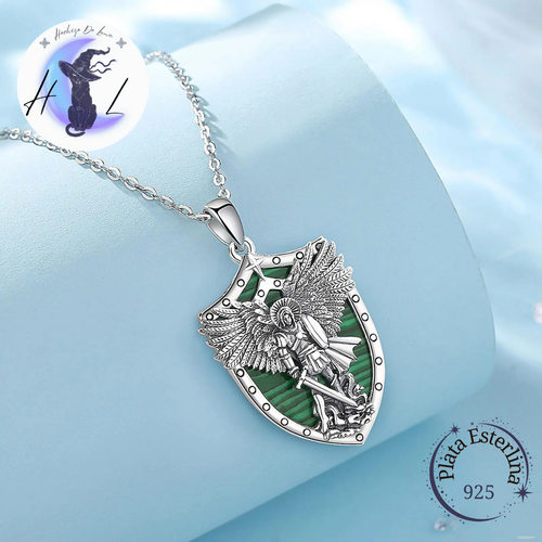 Arcángel San Miguel | Colgante de Plata 925