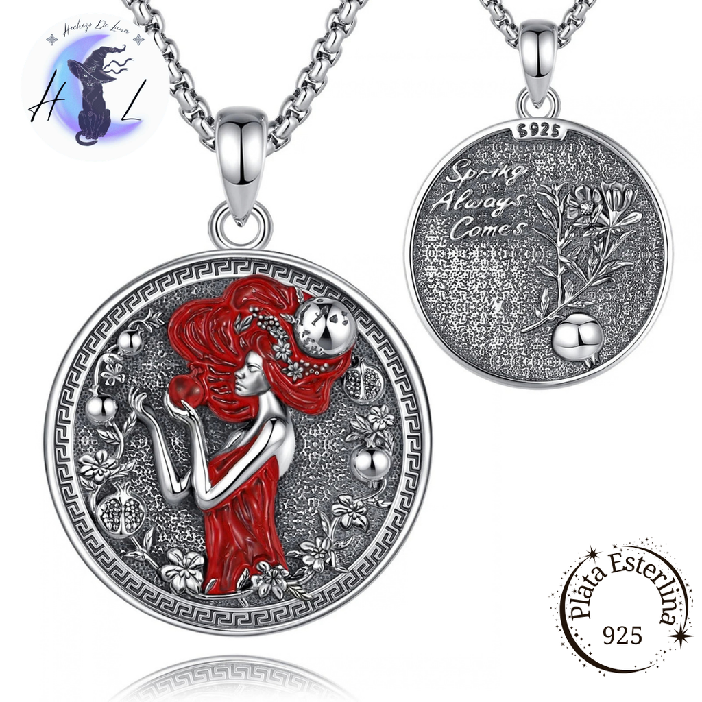 Perséfone | Colgante de Plata 925