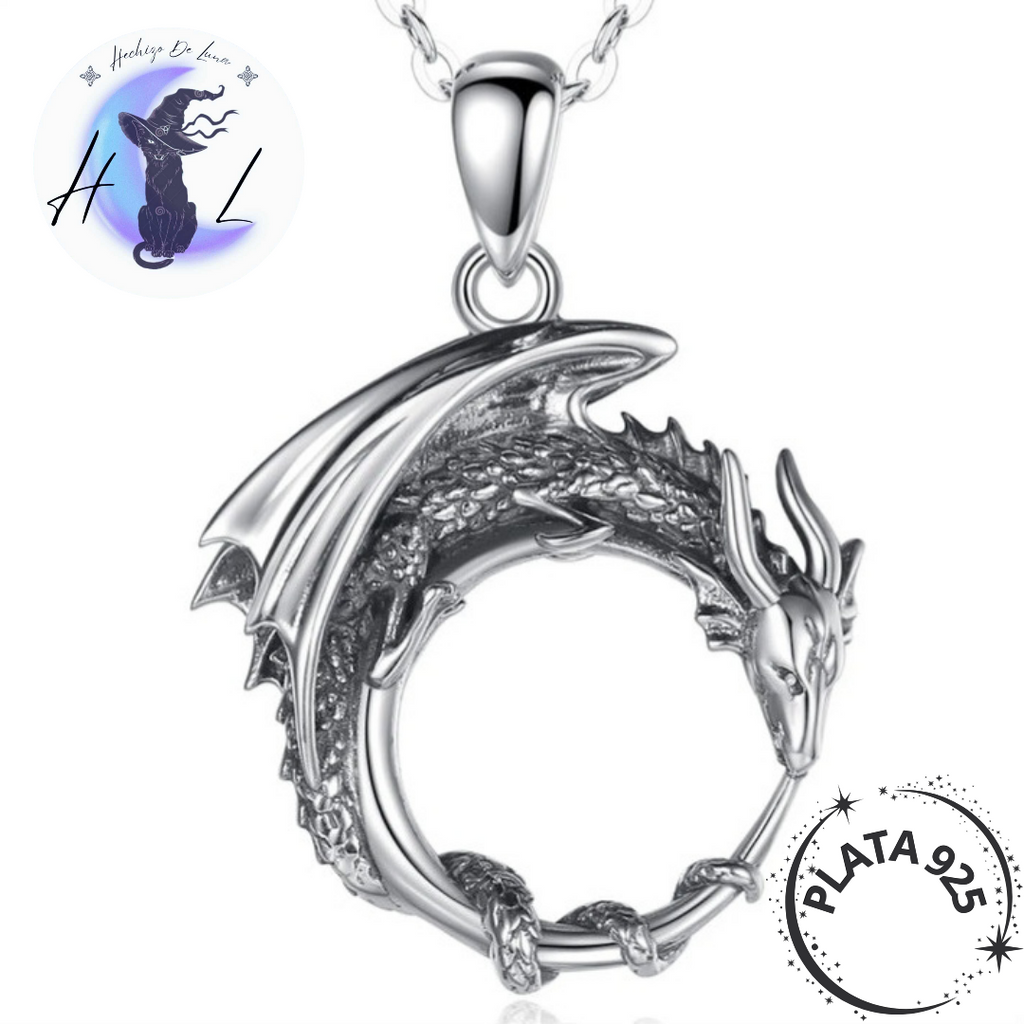 Colgante Dragon de Plata.