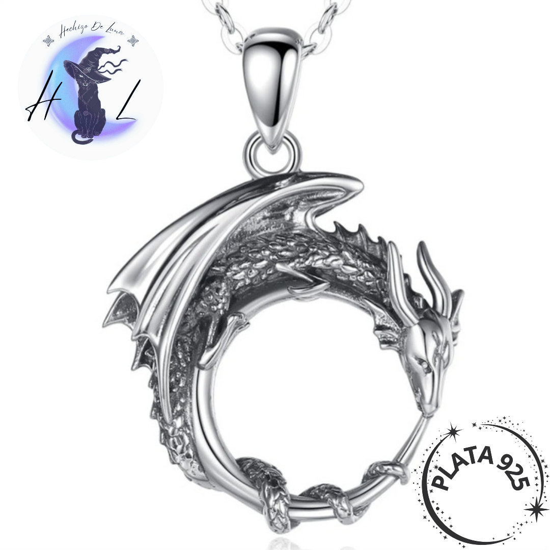 Colgante Dragon de Plata.