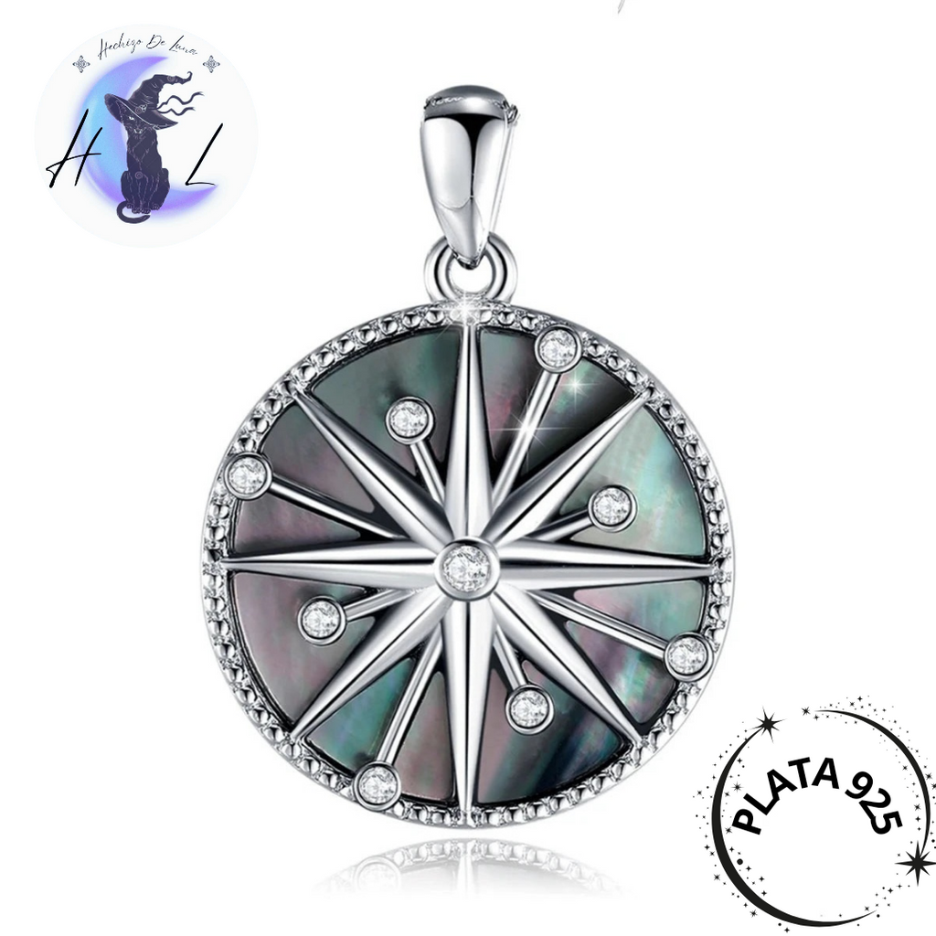 Colgante Estrella del Norte de Plata.