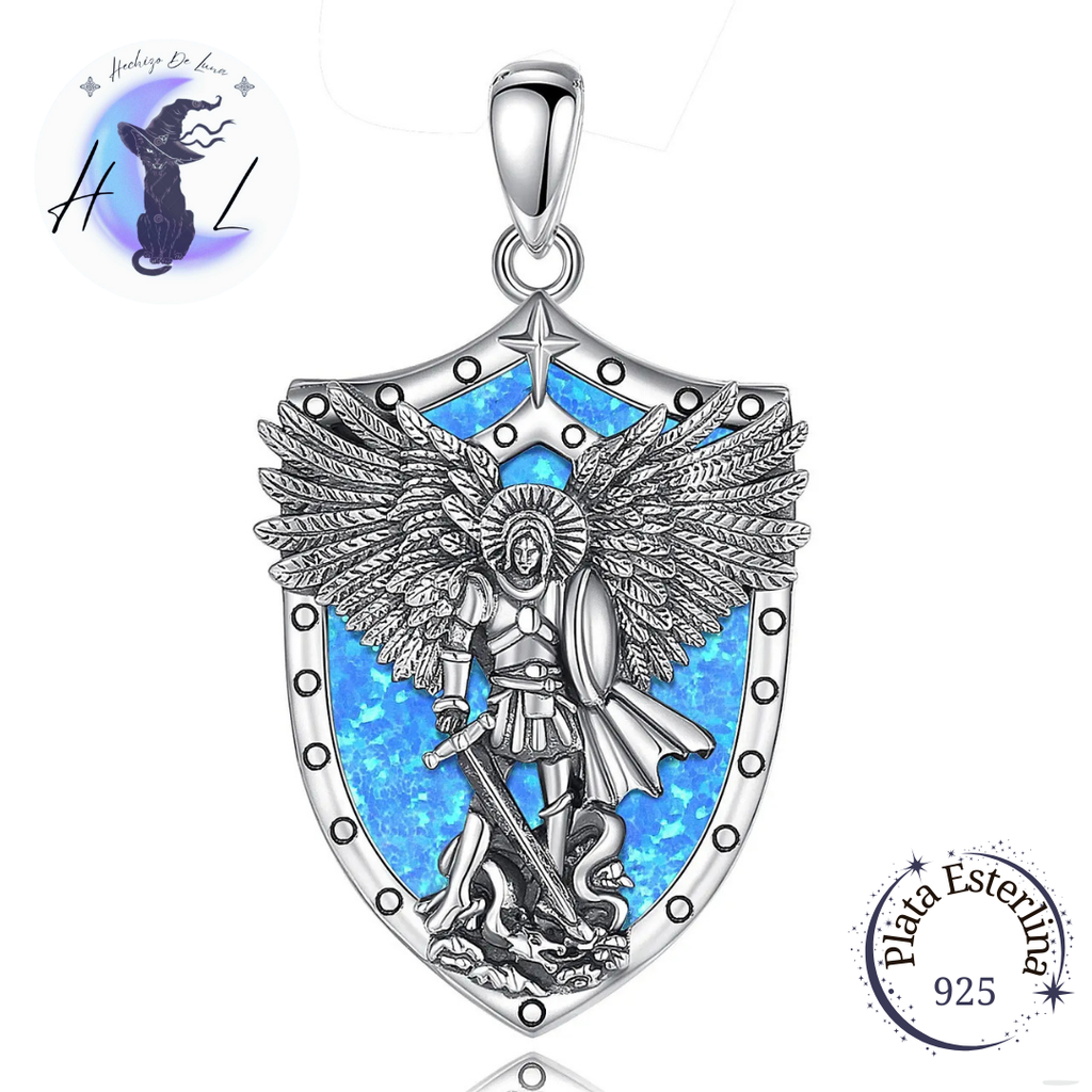 Arcángel San Miguel | Colgante de Plata 925