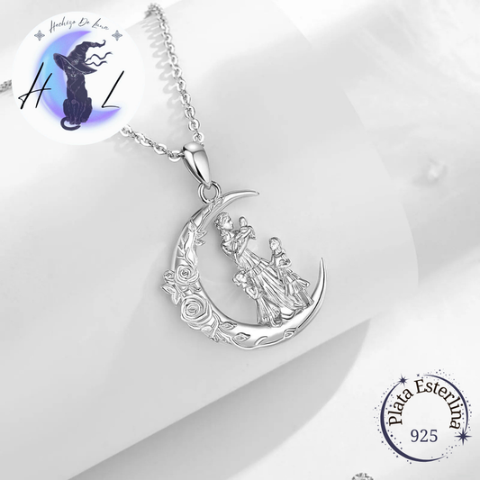Colgante De Plata, Diseño Madre E Hijos.