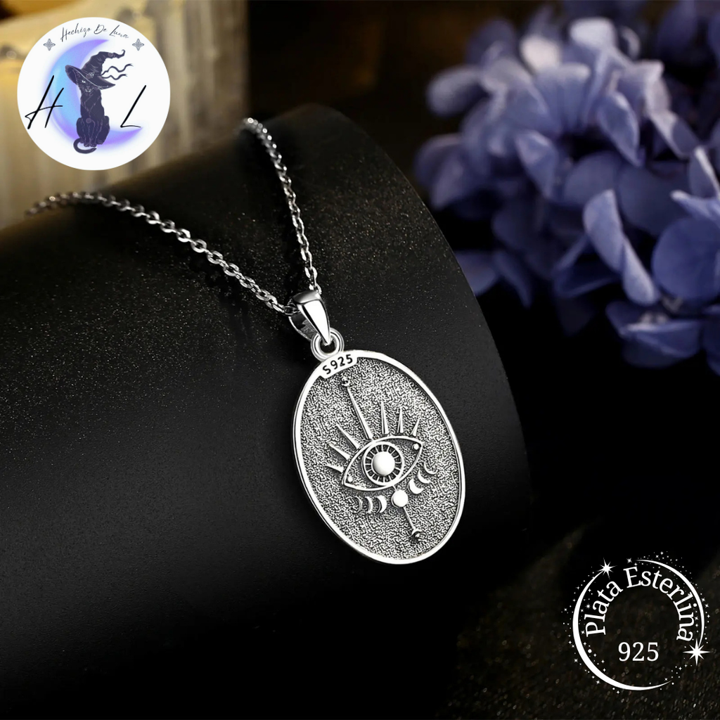 Colgante De Plata Diosa Nyx.