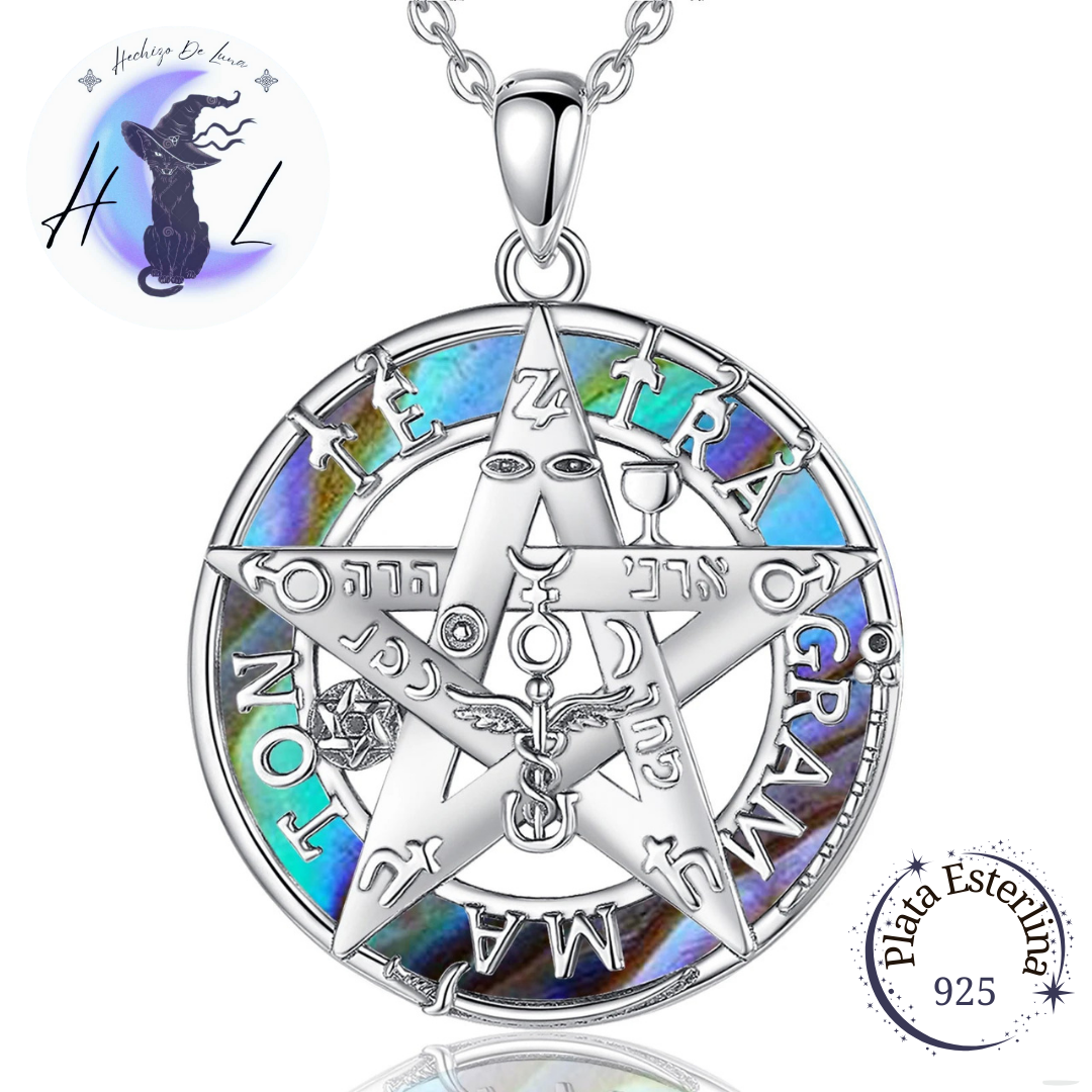 Colgante De Plata Tetragrammaton, Dos Variedades.