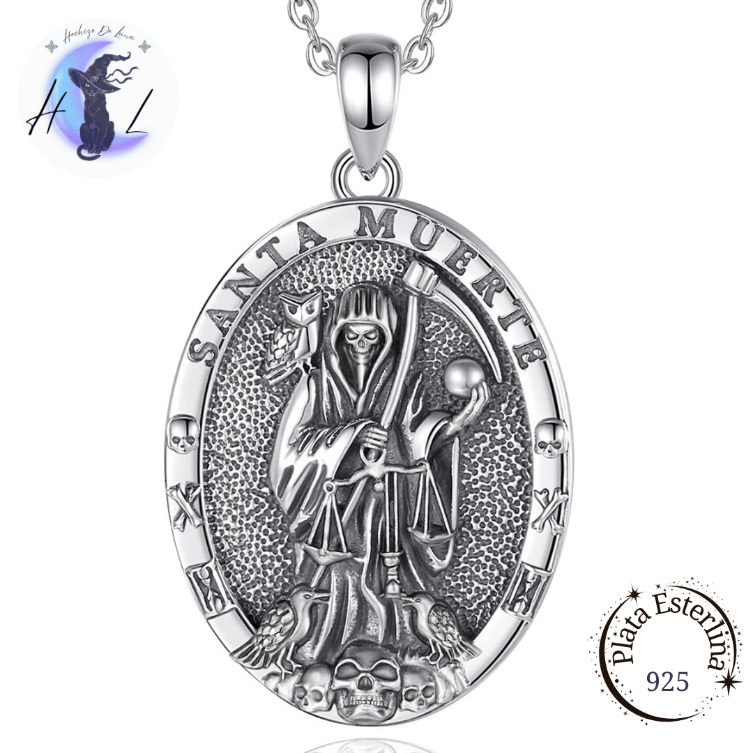 Colgante De Plata, Santa Muerte.