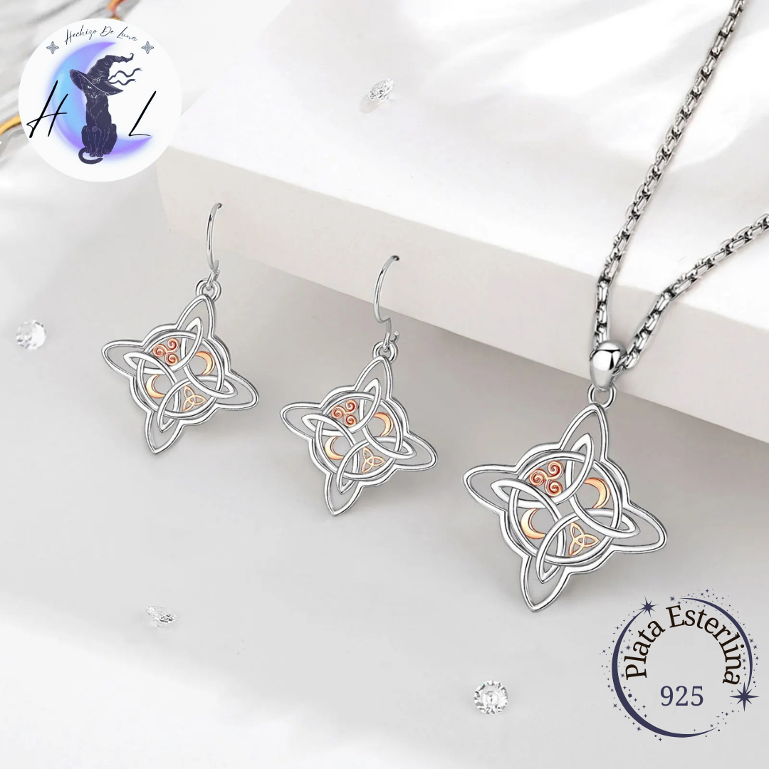 Aros De Plata, Nudo De Bruja.