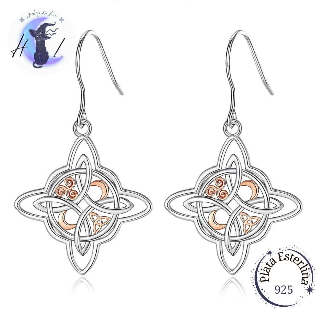 Aros De Plata, Nudo De Bruja.