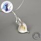 Colgante De Plata, Diseño Flor De Cala o Lirio De Agua.