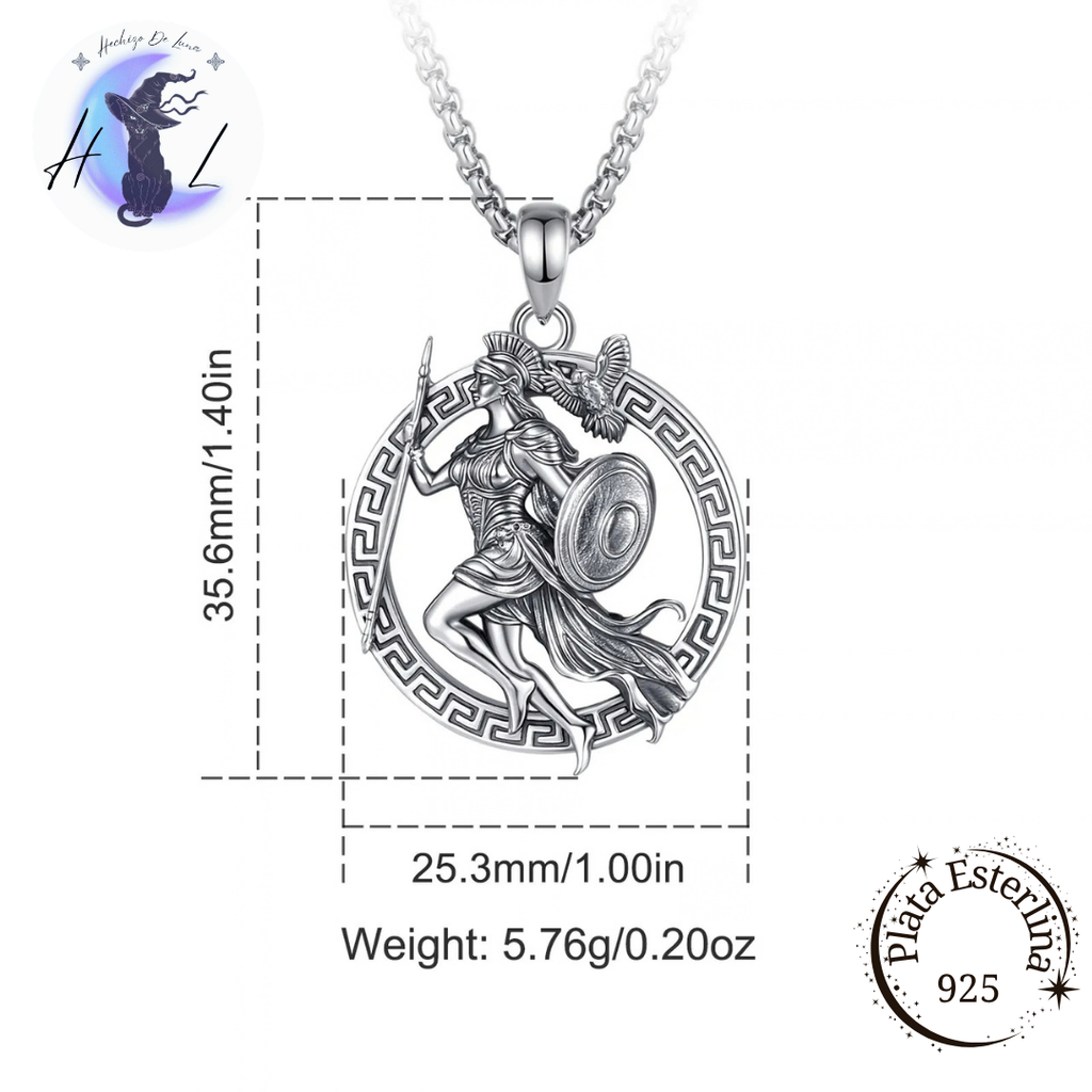 Atenea | Colgante de Plata 925