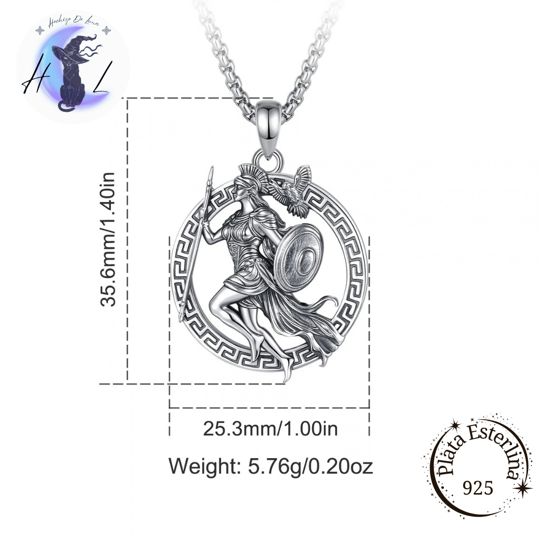 Atenea | Colgante de Plata 925