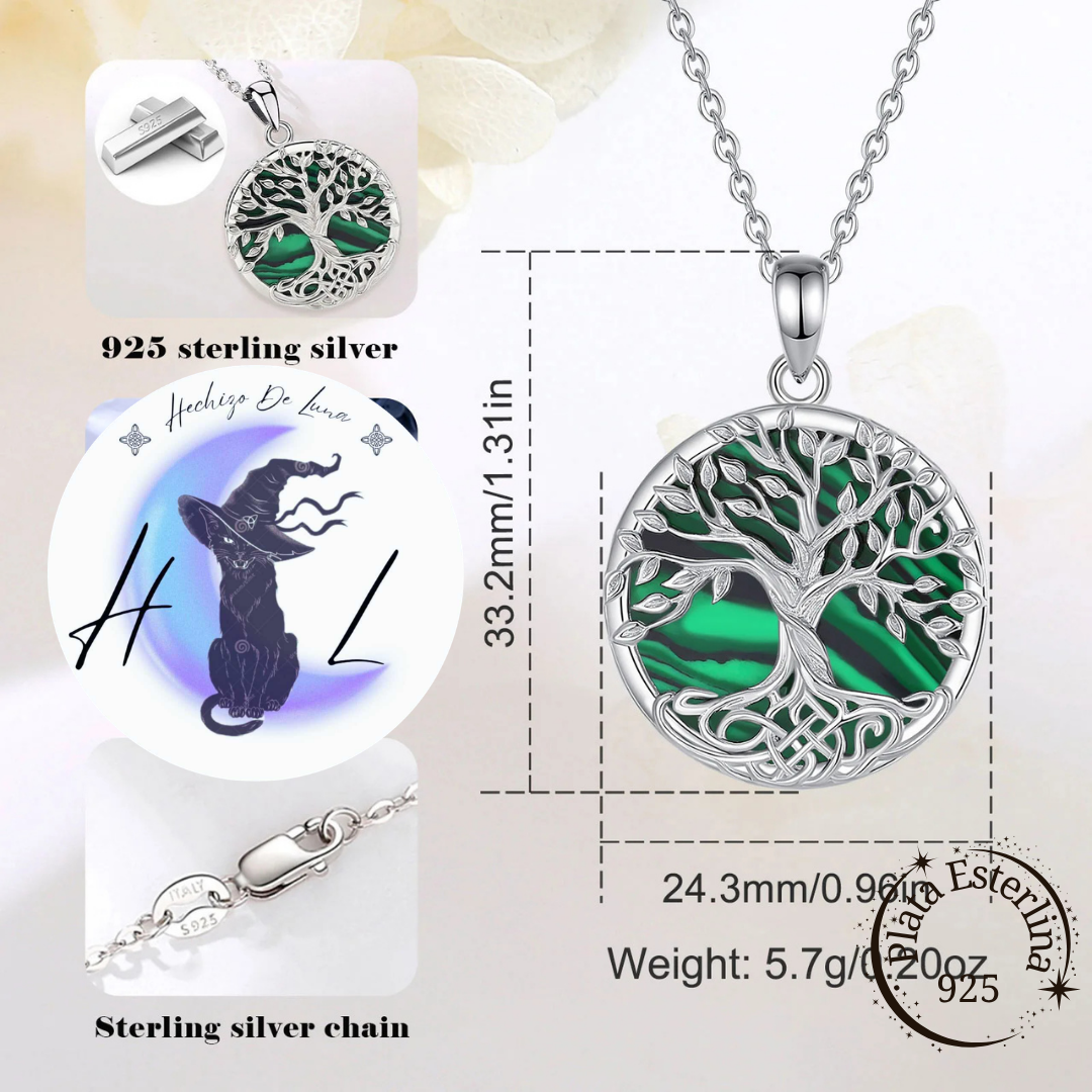 Yggdrasil | Árbol de la Vida Vikingo | Colgante de Plata 925
