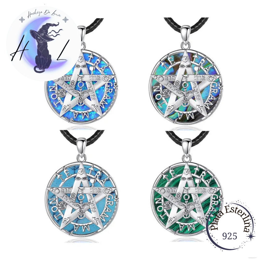 Colgante De Plata, Diseño Variados Tetragrammaton