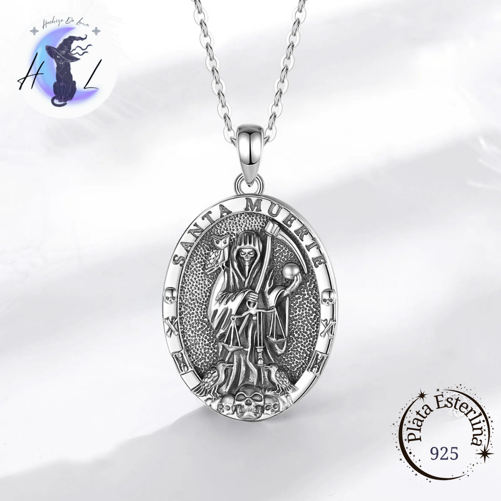 Colgante De Plata, Santa Muerte.