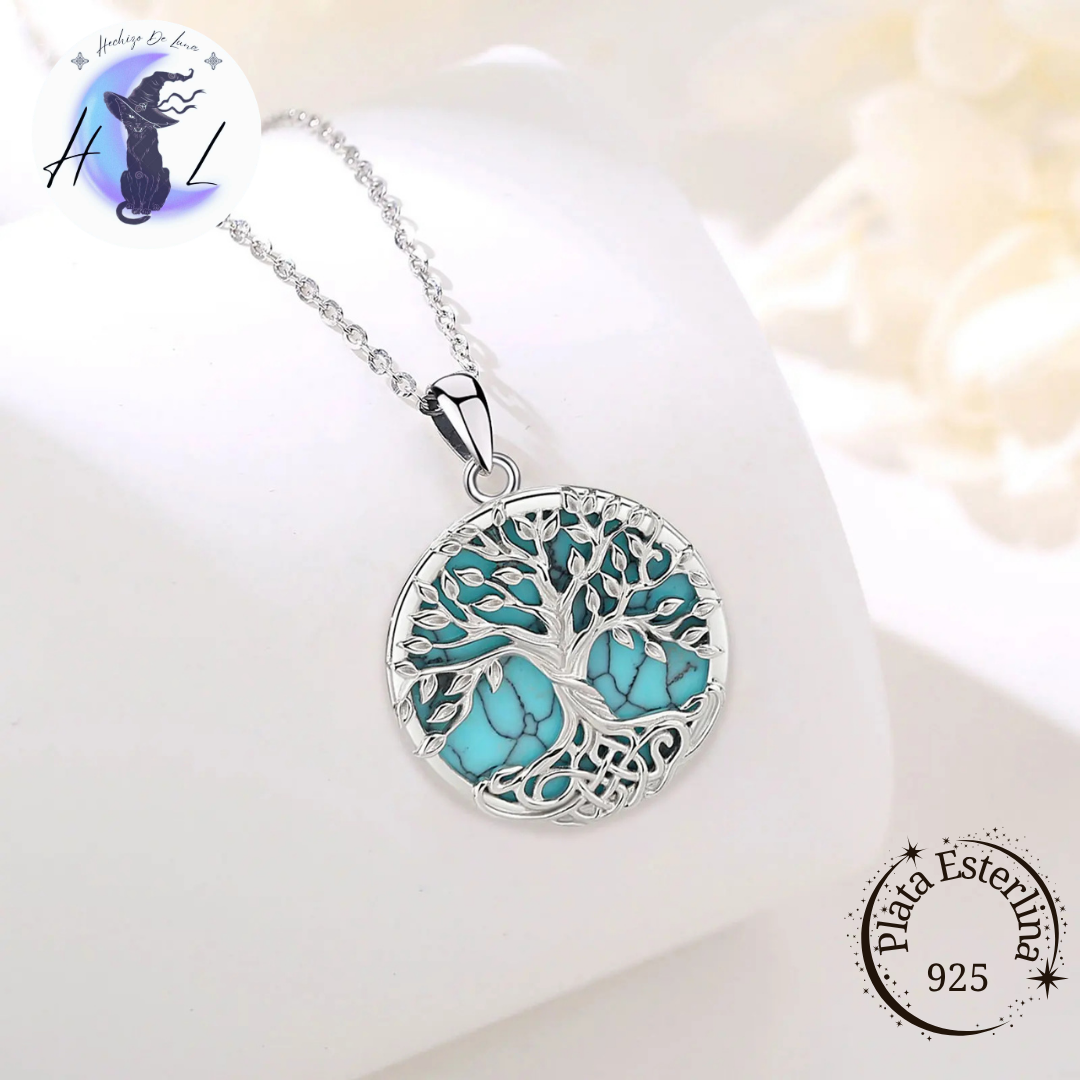 Yggdrasil | Árbol de la Vida Vikingo | Colgante de Plata 925