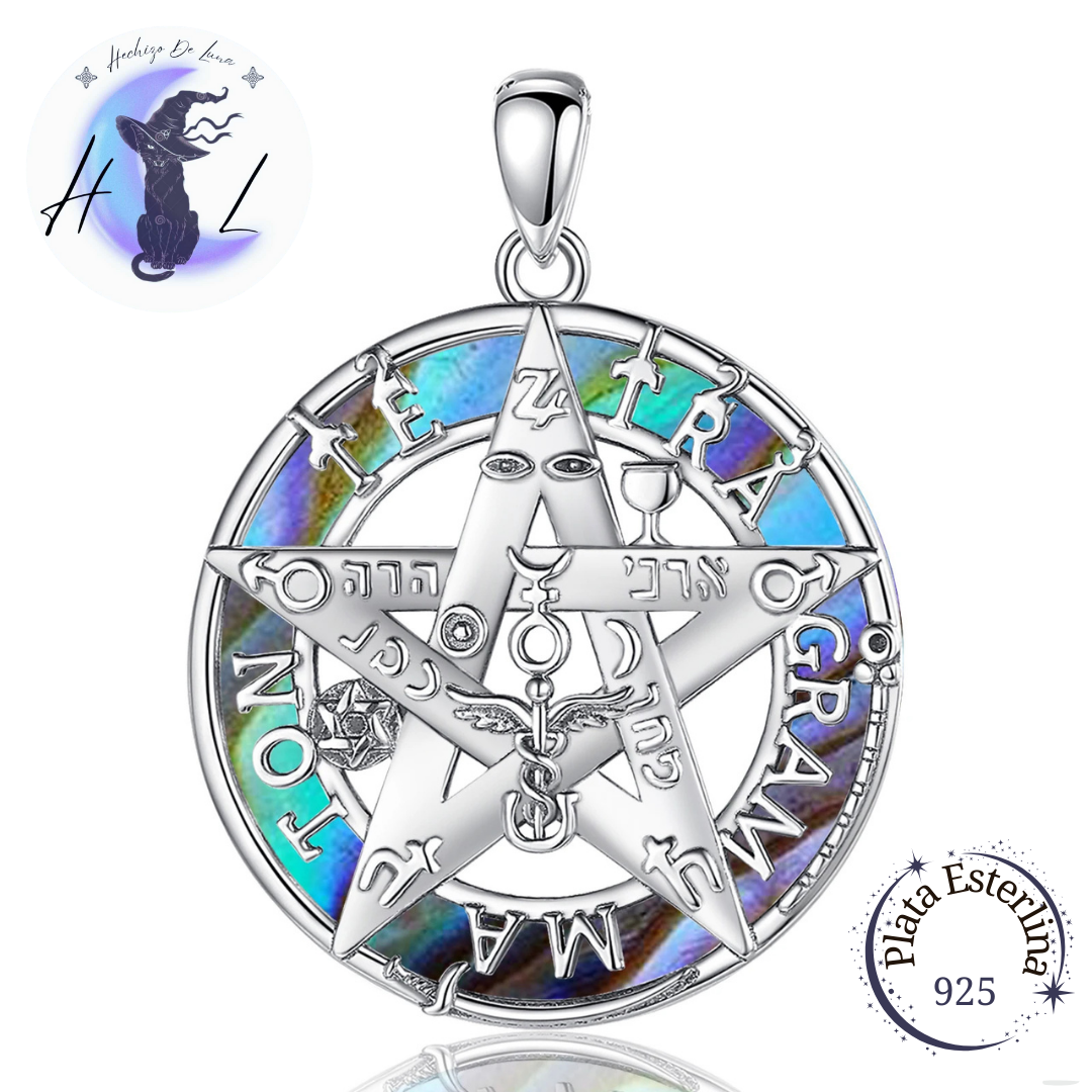 Colgante De Plata Tetragrammaton, Dos Variedades.