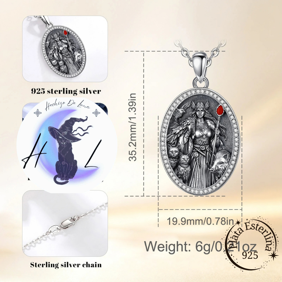 Freyja | Colgante de Plata 925