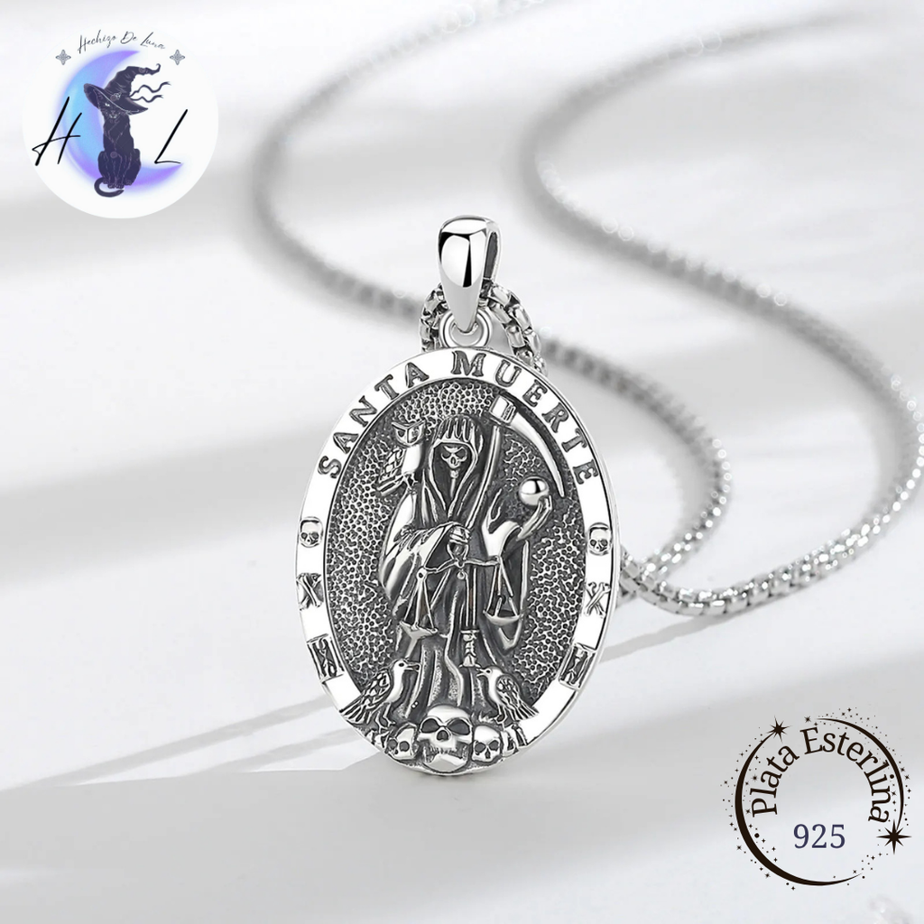 Colgante De Plata, Santa Muerte.