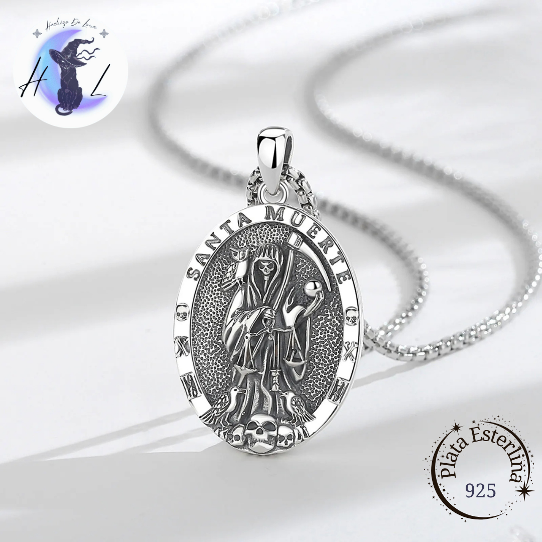 Colgante De Plata, Santa Muerte.