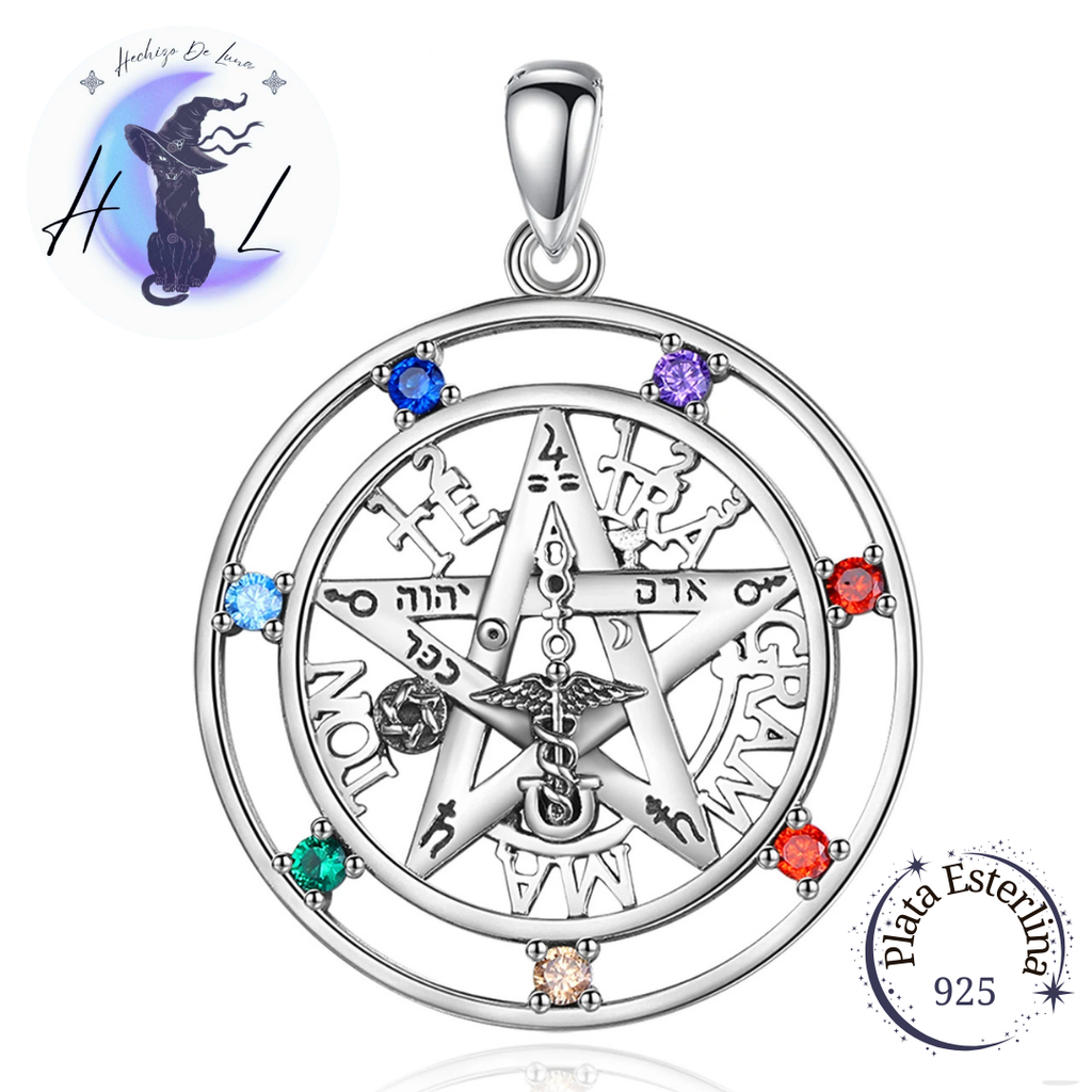 Colgante De Plata Tetragrammaton, Dos Variedades.