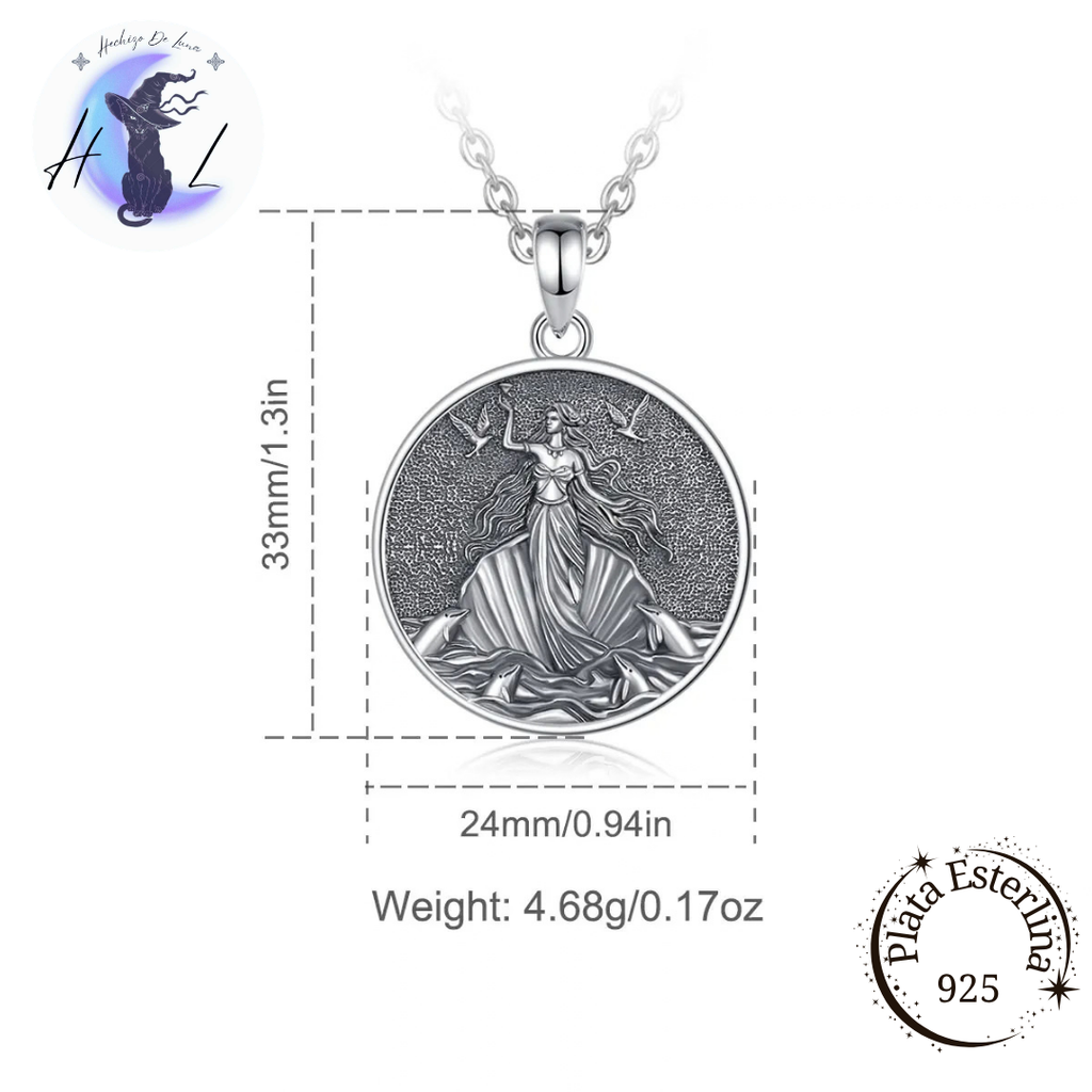 Afrodita | Colgante de Plata 925