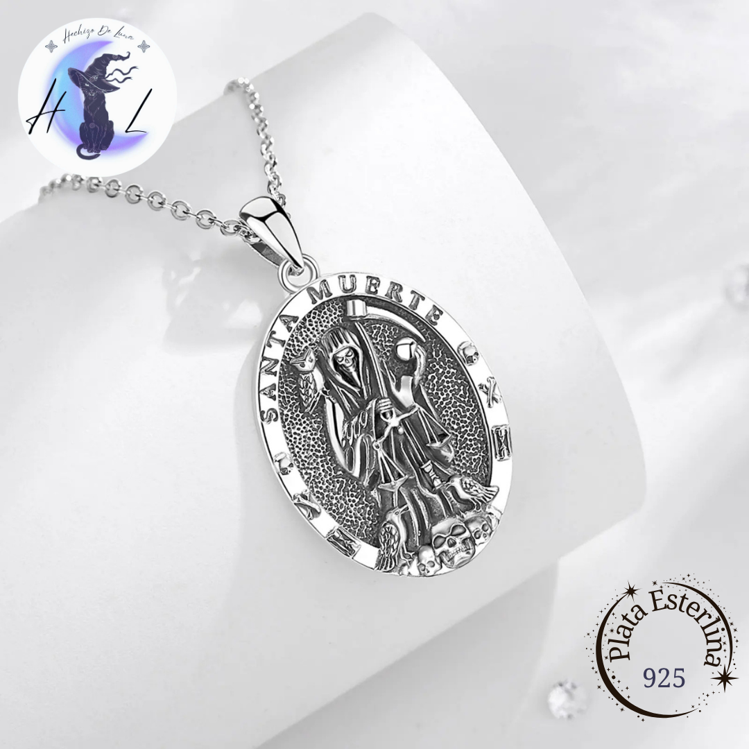 Colgante De Plata, Santa Muerte.