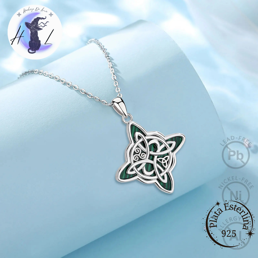 Nudo De Bruja | Colgante de Plata 925