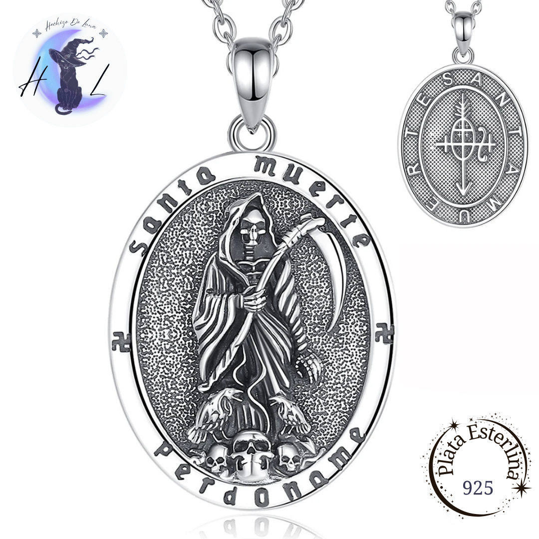Colgante De Plata, Santa Muerte.