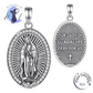 Colgante De Plata, Virgen De Guadalupe.