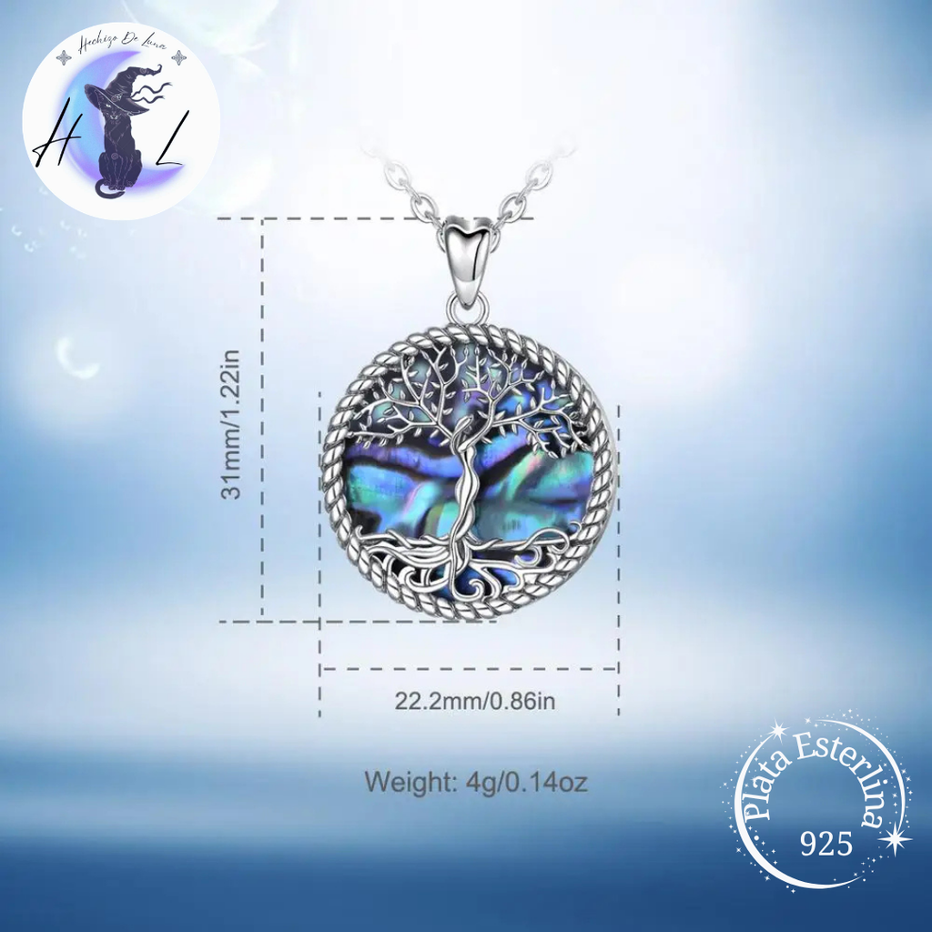 Yggdrasil | Árbol de la Vida Vikingo | Colgante de Plata 925