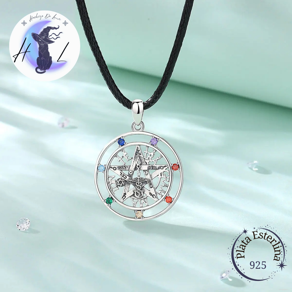 Colgante De Plata Tetragrammaton, Dos Variedades.